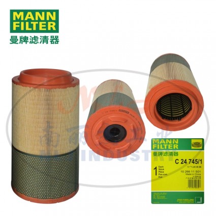 MANN-FILTER(曼牌濾清器)空濾C24745/1