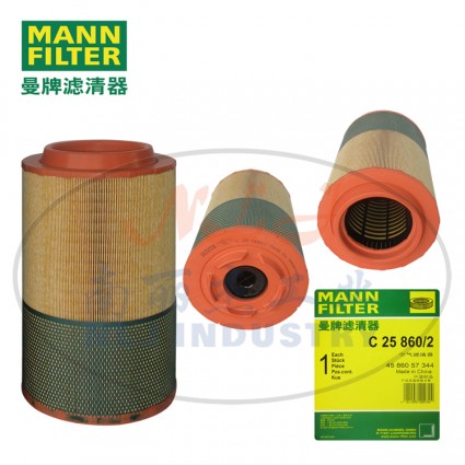 MANN-FILTER(曼牌濾清器)空濾C25860/2