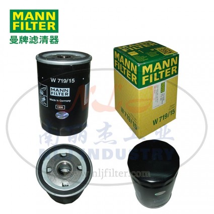 MANN-FILTER(曼牌濾清器)油濾W719/15