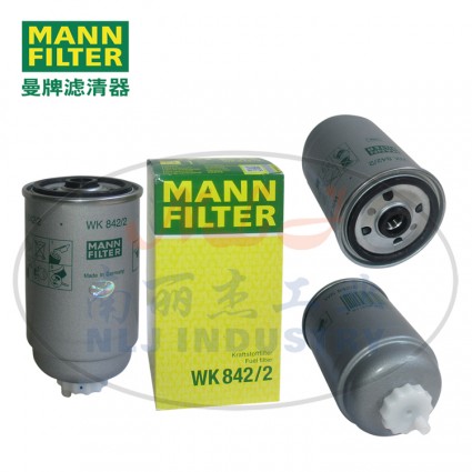 MANN-FILTER(曼牌濾清器)燃濾WK842/2