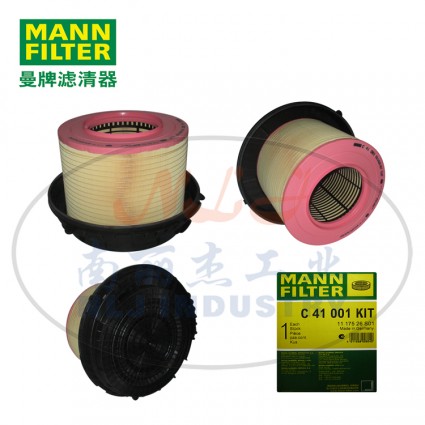 MANN-FILTER(曼牌濾清器)空濾C41001KIT